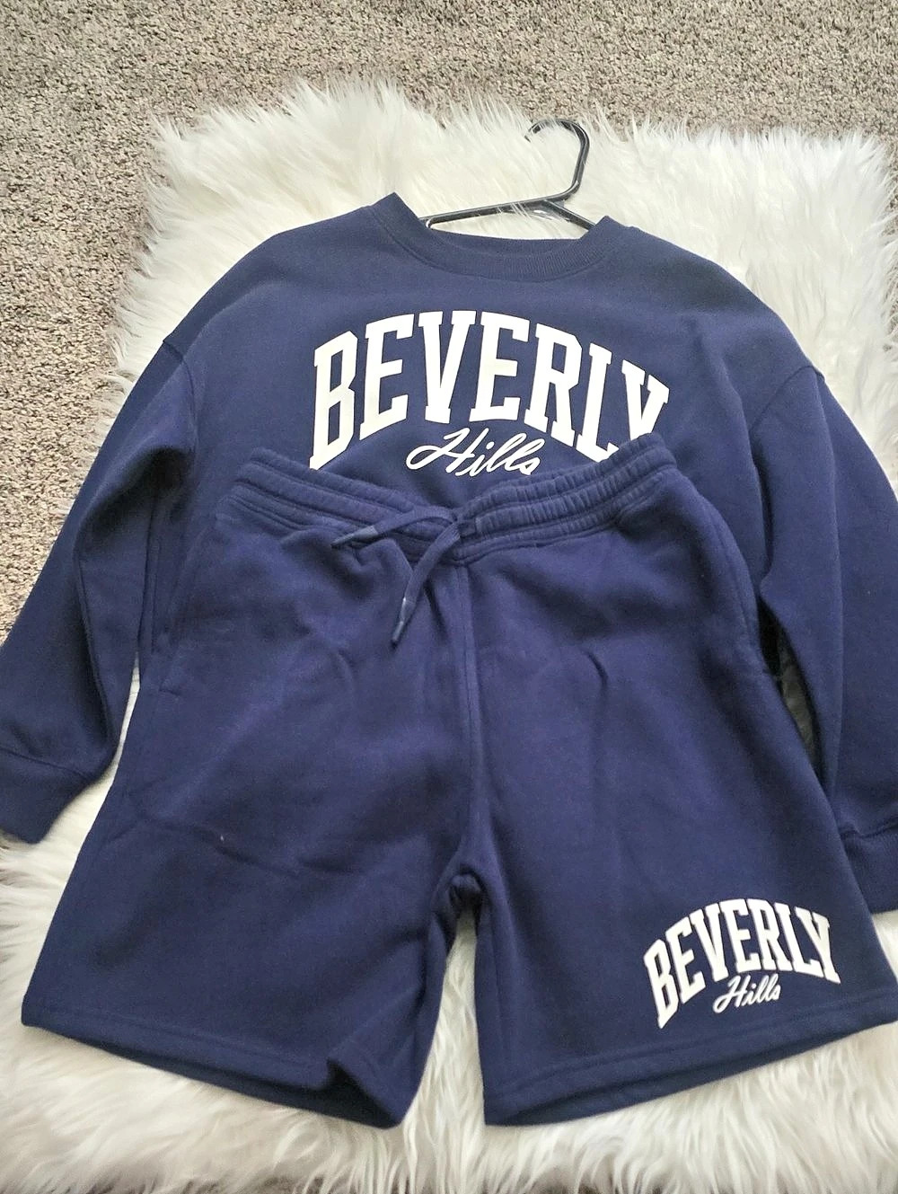 Kids Blue Matching Set Like New
